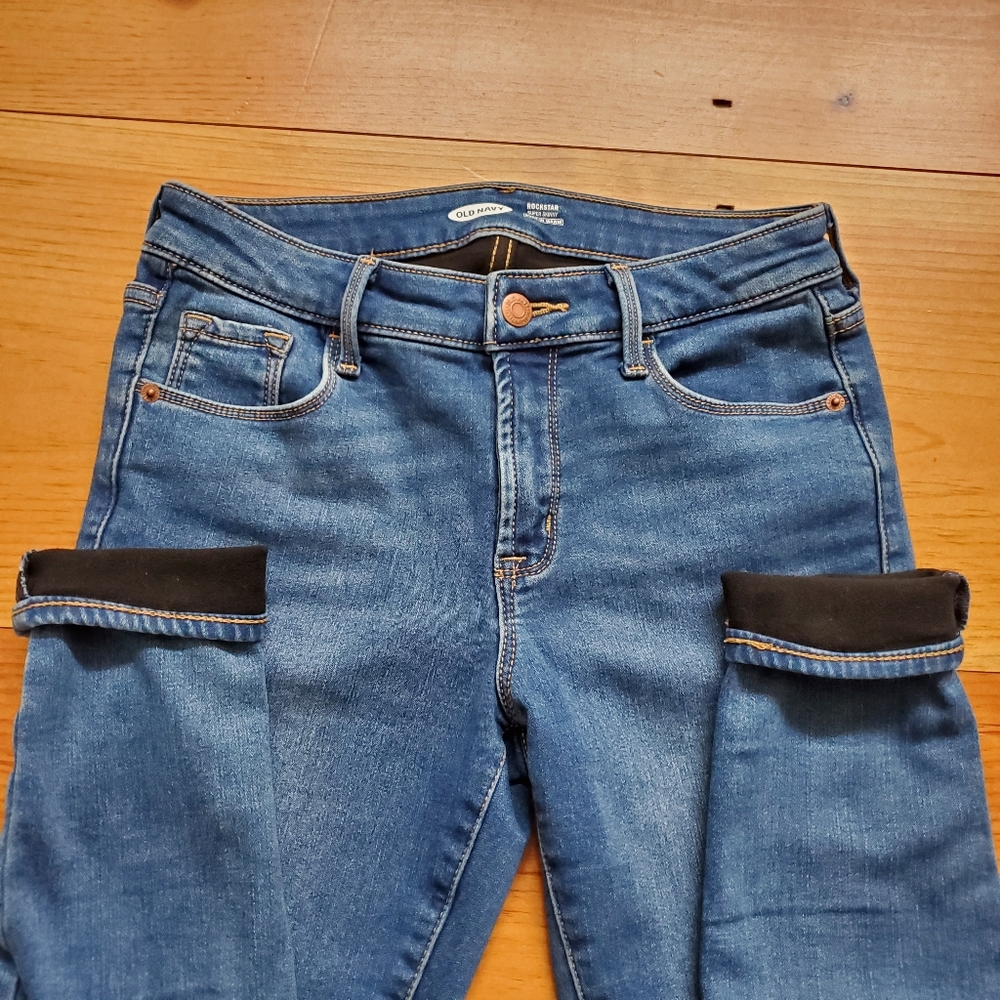 Women's Lined Jeans Size 4